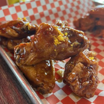 Flaps and Racks - Citrus Chipotle Classic - 6 Bone in Wings - Chicken Wings Near Me - Tucson, Arizona Flaps and Racks - Citrus Chipotle Classic - 6 Bone in Wings - Chicken Wings Near Me - Tucson, Arizona