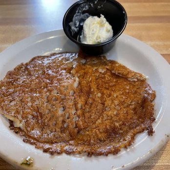 The Barn - I asked, what's a hoecake? Is it like a manga cake? My waitress was so nice she let me try one! - Breakfast & Brunch Near Me - Little Compton, Rhode Island The Barn - I asked, what's a hoecake? Is it like a manga cake? My waitress was so nice she let me try one! - Breakfast & Brunch Near Me - Little Compton, Rhode Island