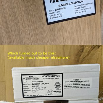 The Floor Store - Overpaid for rebranded floorboards - Flooring Near Me - Sunnyvale, California