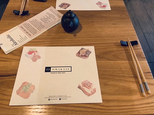 Menu photo 6 Omakase Sushi & Sake Bar Lexington, KY
