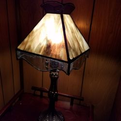 Alpine Stained Glass - 4 panel lamp shade