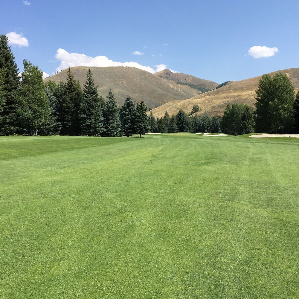 Sun Valley Golf Course - Gorgeous view from one of the holes. - Golf Near Me - Sun Valley, Idaho Sun Valley Golf Course - Gorgeous view from one of the holes. - Golf Near Me - Sun Valley, Idaho