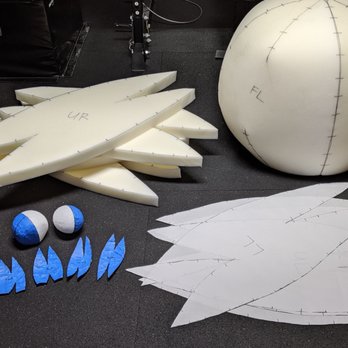 Foam N Fabrics - How I used the foam for my costume - Furniture Reupholstery Near Me - Bellflower, California