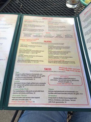 Menu photo 7 Serranos Austin, TX