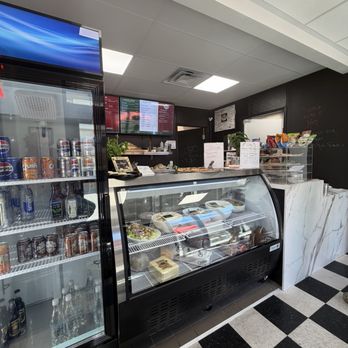 Slice Deli - Cold beverage case, cold salad options and ordering counter - Italian Near Me - Las Vegas, Nevada Slice Deli - Cold beverage case, cold salad options and ordering counter - Italian Near Me - Las Vegas, Nevada