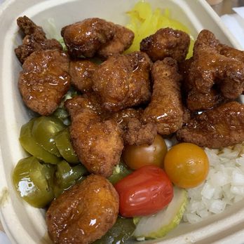Eat Crispy Burger - crispy hot honey siracha and ranch chicken salad - Burgers Near Me - Oceanside, California