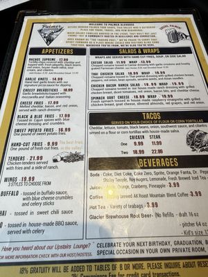 Menu photo 1 Palmer Alehouse Palmer, AK Menu photo 1 Palmer Alehouse Palmer, AK