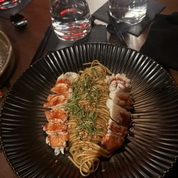 Lobster Garlic Lo Mein