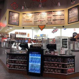 the inside of the restaurant