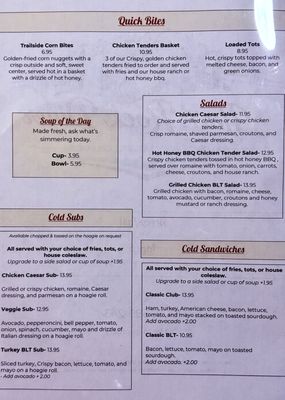 Menu photo 3 Heart Rock Diner Crestline, CA