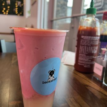 Backstreet Boba - Strawberry Smoothie with lychee - Juice Bars & Smoothies Near Me - West Valley City, Utah Backstreet Boba - Strawberry Smoothie with lychee - Juice Bars & Smoothies Near Me - West Valley City, Utah
