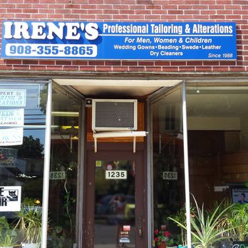 Irene Tailor & Cleaners - Storefront - Sewing & Alterations Near Me - Union, New Jersey Irene Tailor & Cleaners - Storefront - Sewing & Alterations Near Me - Union, New Jersey