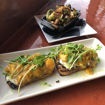 BrickHouse 737 - Peach ricotta bruschetta and Brussels sprouts - New American Near Me - Ouray, Colorado BrickHouse 737 - Peach ricotta bruschetta and Brussels sprouts - New American Near Me - Ouray, Colorado