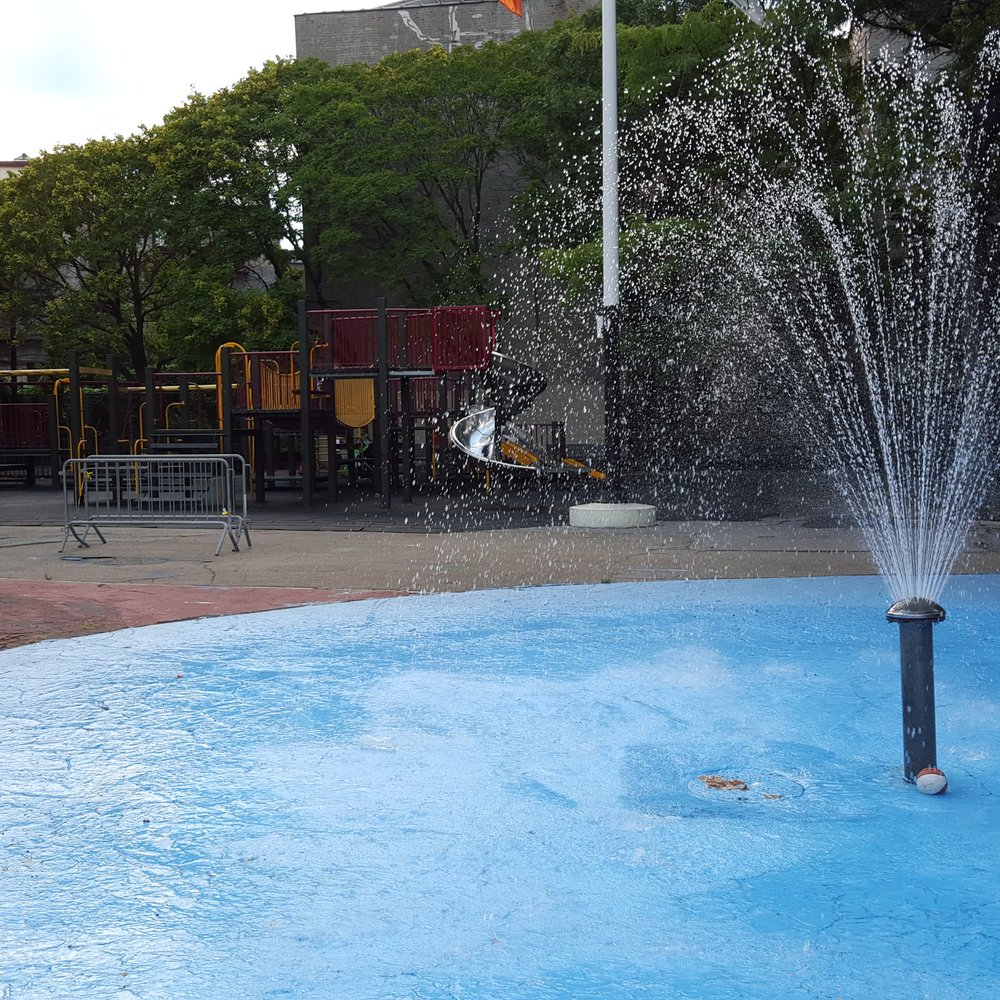 Stroud Playground - Cool fountain for kids. - Parks Near Me - Crown Heights, New York Stroud Playground - Cool fountain for kids. - Parks Near Me - Crown Heights, New York