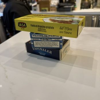 Haven - Selecting some of the tins. - Wine Bars Near Me - Menlo Park, California