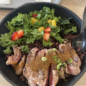 Ever After Tearoom & Eatery - Peppercorn Ribeye Steak (10-15 minutes) - Shaved Ice Near Me - Irvine, California
