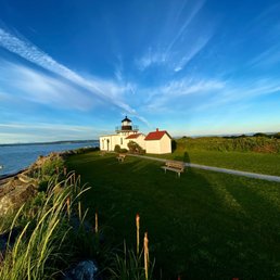 A beautiful early evening photo of Point No Point