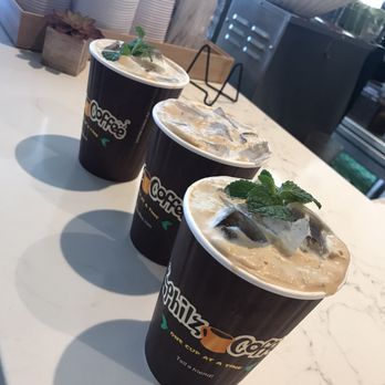 Philz Coffee - 2 mint mojitos and a gingersnap - Coffee & Tea Near Me - La Jolla, California