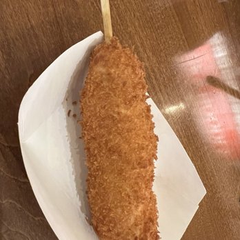 H Mart - Oh K-Dog- half hot dog/half mozzarella stick - Food Court Near Me - Schaumburg, Illinois