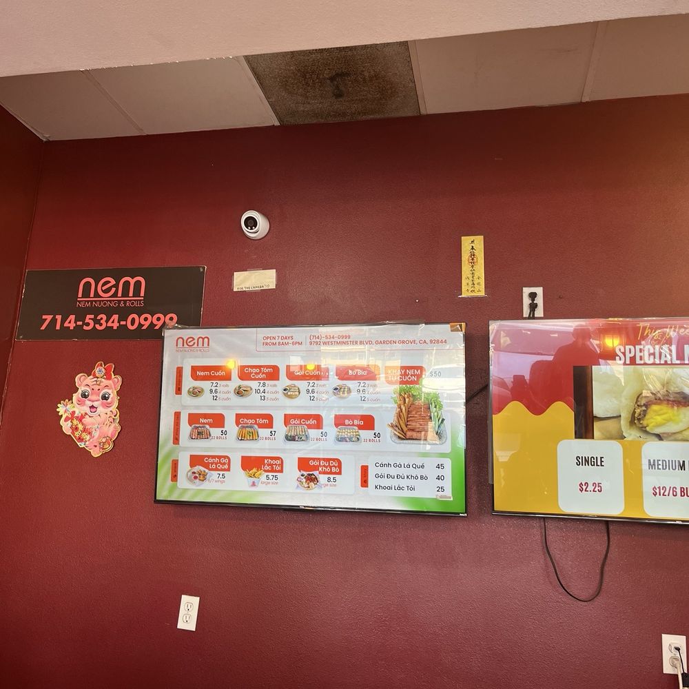 NEM - menu - Vietnamese Near Me - Garden Grove, California NEM - menu - Vietnamese Near Me - Garden Grove, California