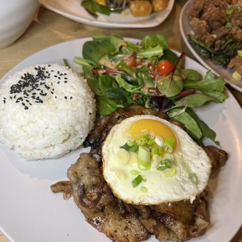 Hide Out Cafe - BBQ Pork Belly w/Rice - Coffee & Tea Near Me - Rowland Heights, California Hide Out Cafe - BBQ Pork Belly w/Rice - Coffee & Tea Near Me - Rowland Heights, California
