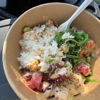 Sherry Blossom - Modified Spicy Volcano Poke Bowl - Hawaiian Near Me - Long Beach, New York Sherry Blossom - Modified Spicy Volcano Poke Bowl - Hawaiian Near Me - Long Beach, New York