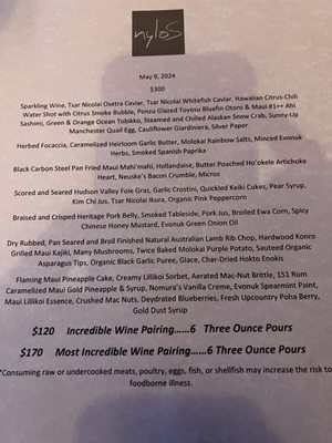 Menu photo 5 Nyla's Restaurant Westfield, IN