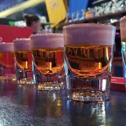 Fluffy's Swedish Pub - Little Beer Shots.