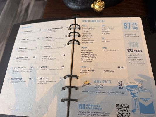 Menu photo 7 Cutwater Spirits San Diego, CA Menu photo 7 Cutwater Spirits San Diego, CA