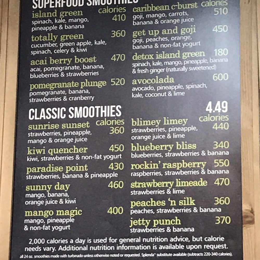 Tropical Smoothie Cafe - Smoothies part 1 - Juice Bars & Smoothies Near Me - Hoover, Alabama