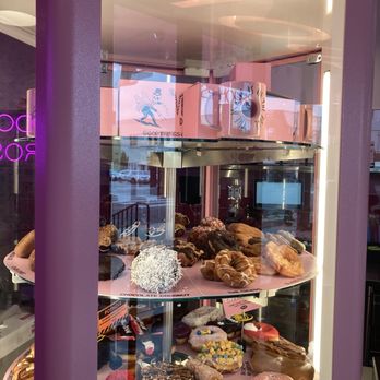 Voodoo Doughnut - Display of tasty donuts - Bakeries Near Me - Los Angeles, California
