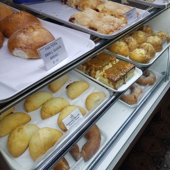 Colombian House Bakery - First section of bakery case - Colombian Near Me - Katy, Texas
