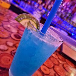 Mi Jalisco Mexican Restaurant - Blue Motorcycle