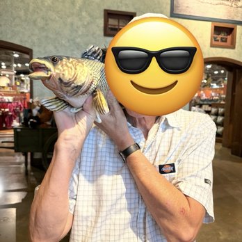 Bass Pro Shops - Grapevine - Fun fish pillow - Hunting & Fishing Supplies Near Me - Grapevine, Texas