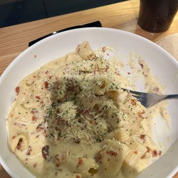 Sauci Pasta - Rigatoni carbonara - Pasta Shops Near Me - Saint Charles, Missouri Sauci Pasta - Rigatoni carbonara - Pasta Shops Near Me - Saint Charles, Missouri
