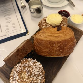 Bouchon - Pastry platter (blueberry muffin, banana bread, chocolate croissant, cheese danish) - French Near Me - Las Vegas, Nevada Bouchon - Pastry platter (blueberry muffin, banana bread, chocolate croissant, cheese danish) - French Near Me - Las Vegas, Nevada