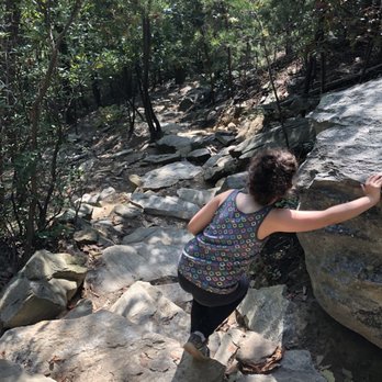 Hanging Rock State Park - This is the kind of terrain at the top, very rocky slopes. - Parks Near Me - Westfield, North Carolina