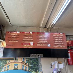 Cal Gyros Mediterranean - Menu