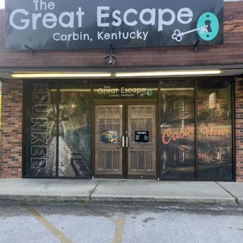 The Great Escape Corbin - The Great Escape 1220 Master Street STE 1 Corbin, KY - Escape Games Near Me - Corbin, Kentucky The Great Escape Corbin - The Great Escape 1220 Master Street STE 1 Corbin, KY - Escape Games Near Me - Corbin, Kentucky