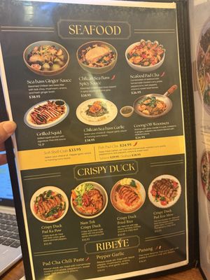 Menu photo 3 Weera Thai - Rainbow Las Vegas, NV