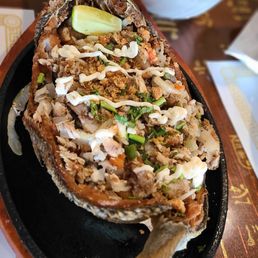 Milkfish sisig Milkfish sisig