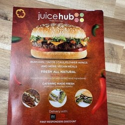 Juice Hub - Flyer