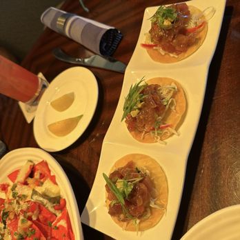 Seafood Bar at The Breakers - Tuna tostadas - Seafood Near Me - Palm Beach, Florida Seafood Bar at The Breakers - Tuna tostadas - Seafood Near Me - Palm Beach, Florida