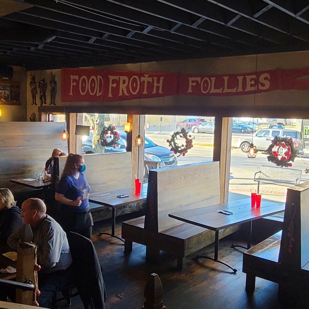 Floyd County Brewing Company - Looking down on the townspeople from The Loft - Brewpubs Near Me - New Albany, Indiana Floyd County Brewing Company - Looking down on the townspeople from The Loft - Brewpubs Near Me - New Albany, Indiana