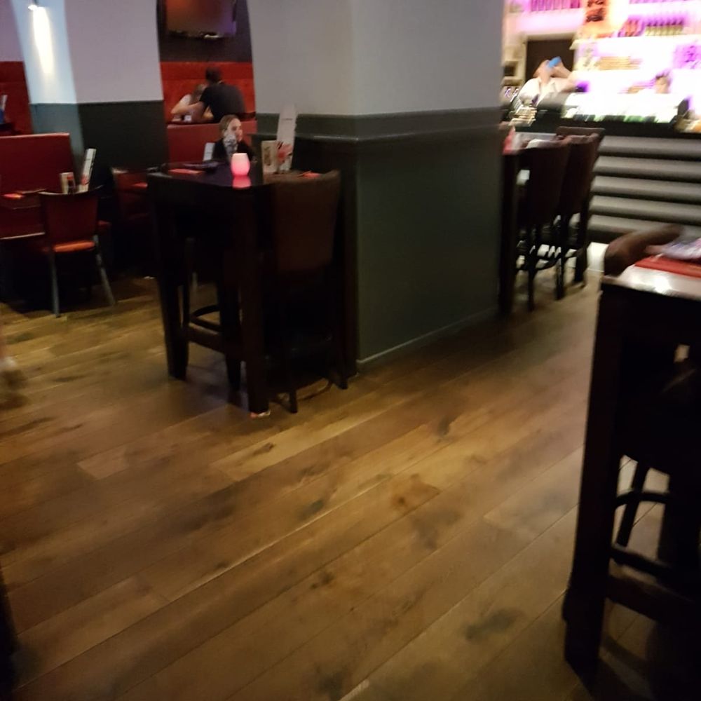 Shabu Shabu - When manager mister Loo said : "those several  tables have a reservation we cannot sit there "  Table were kept empty the whole dinner . - Sushi Bars Near Me - Dordrecht, ZH