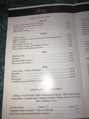 Menu photo 4 Henry's Soul Cafe Oxon Hill, MD