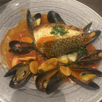 One 10 - Sea bass special. - Desserts Near Me - Melville, New York
