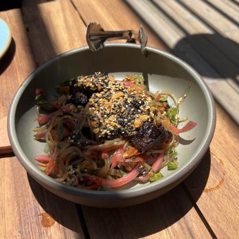 Valley Goat - pork belly noodles - New American Near Me - Sunnyvale, California