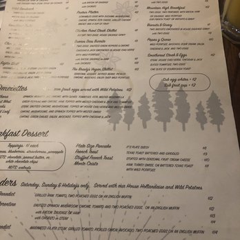 Wildflower Cafe - Menu - Breakfast & Brunch Near Me - Evergreen, Colorado