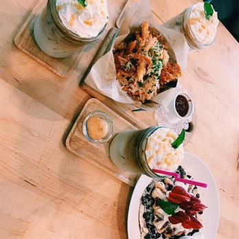 Cafe Maji - Truffle fries & chocolate chip waffles - Coffee & Tea Near Me - Artesia, California Cafe Maji - Truffle fries & chocolate chip waffles - Coffee & Tea Near Me - Artesia, California